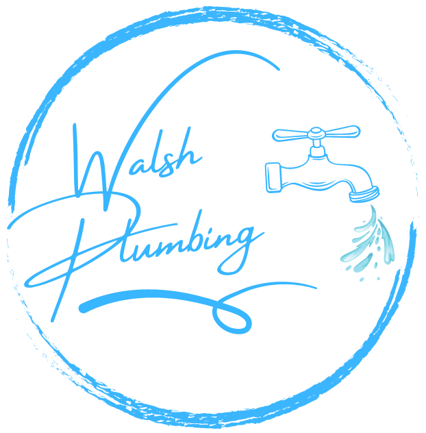 walsh plumbing banner logo