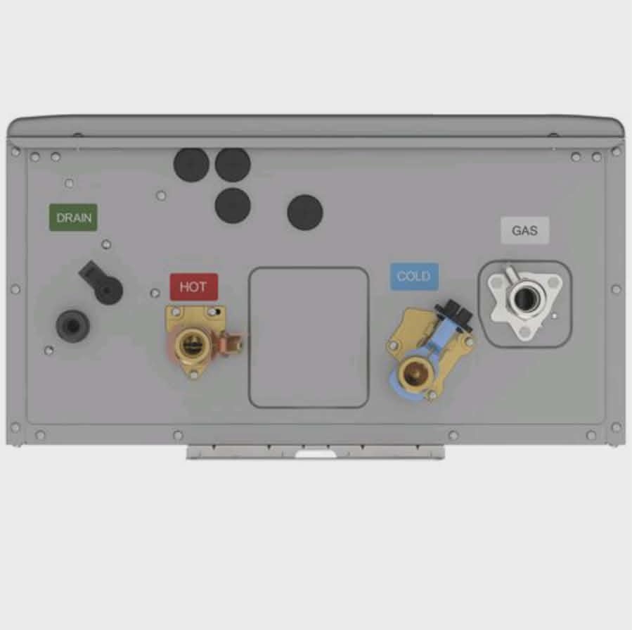 Water heater installation